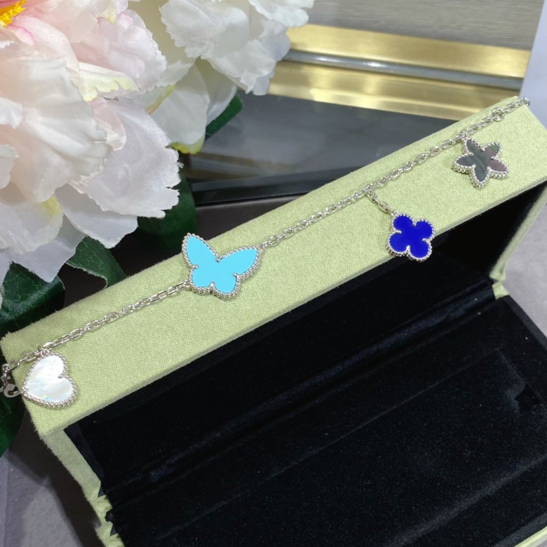 [：Polaidi Jewelry]LUCKY SPRING SILVER BRACELET 4 MOTIF