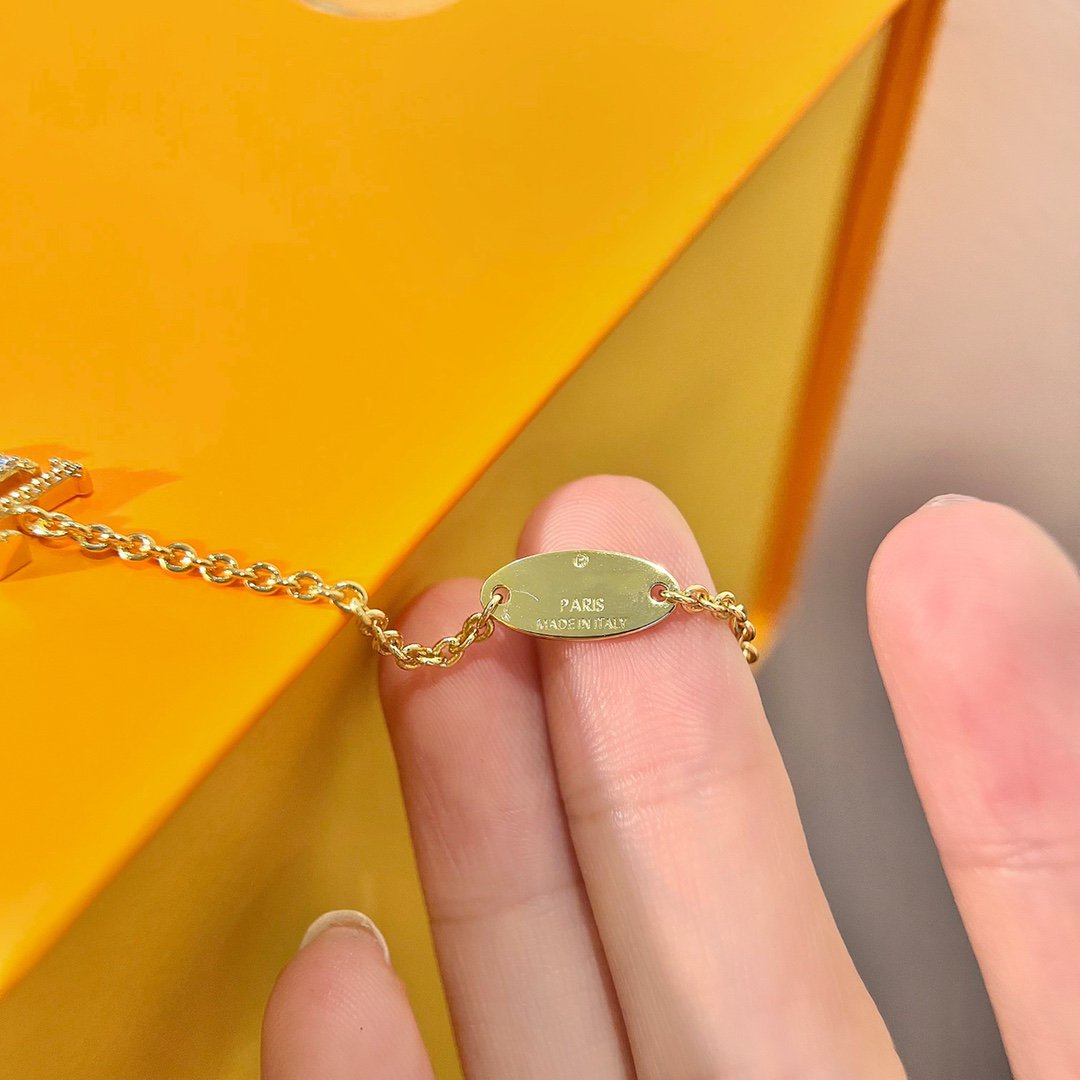[Polaidi Jewelry]LOGO STAR MOTIF GOLD BRACELET