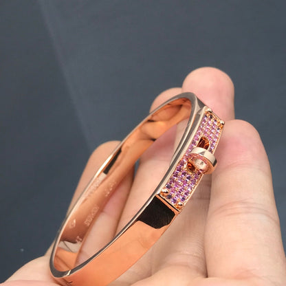 [Polaidi Jewelry]KELLY BRACELET PINK DIAMOND