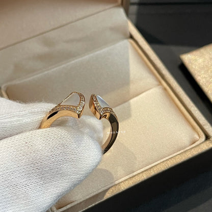 [Polaidi Jewelry]DREAM MOP DIAMOND OPEN RING