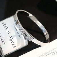 [Polaidi Jewelry ]KELLY SILVER DIAMOND BRACELET