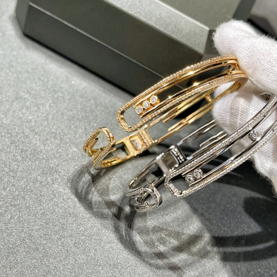 [Polaidi Jewelry]MOVE 10TH PAVED DIAMOND BRACELET