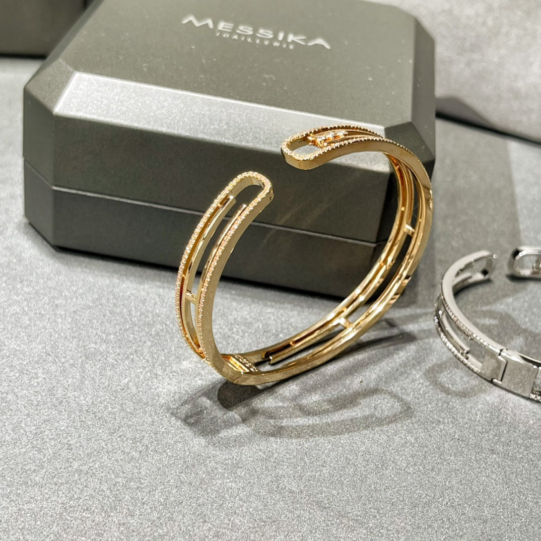 [Polaidi Jewelry]MOVE 10TH PAVED DIAMOND BRACELET