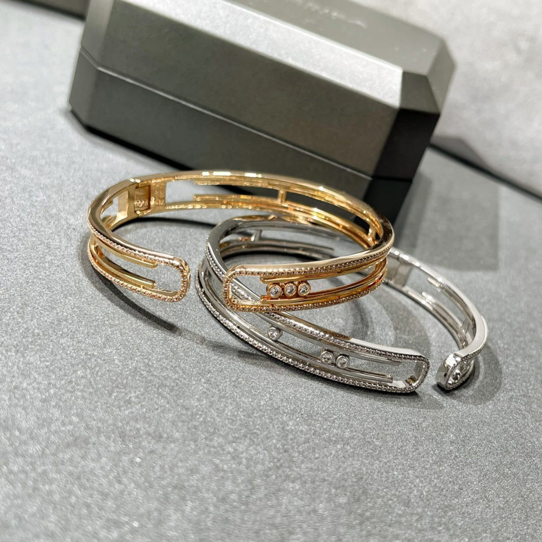 [Polaidi Jewelry]MOVE 10TH PAVED DIAMOND BRACELET