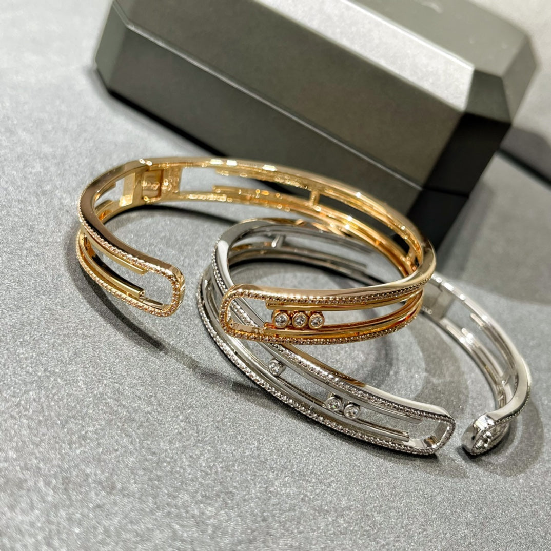[Polaidi Jewelry]MOVE 10TH PAVED DIAMOND BRACELET