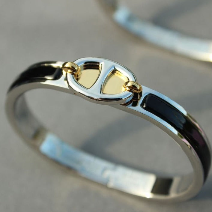 [：Polaidi Jewelry]CLIC CHAINE SILVER BRACELET
