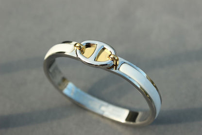 [Polaidi Jewelry]CLIC CHAINE SILVER BRACELET