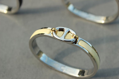 [：Polaidi Jewelry]CLIC CHAINE SILVER BRACELET