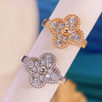 [Polaidi Jewelry ]CLOVER DIAMOND RING
