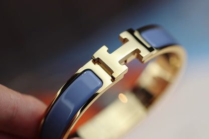 [Polaidi Jewelry]H BRACELET 12MM BLUE GRAY