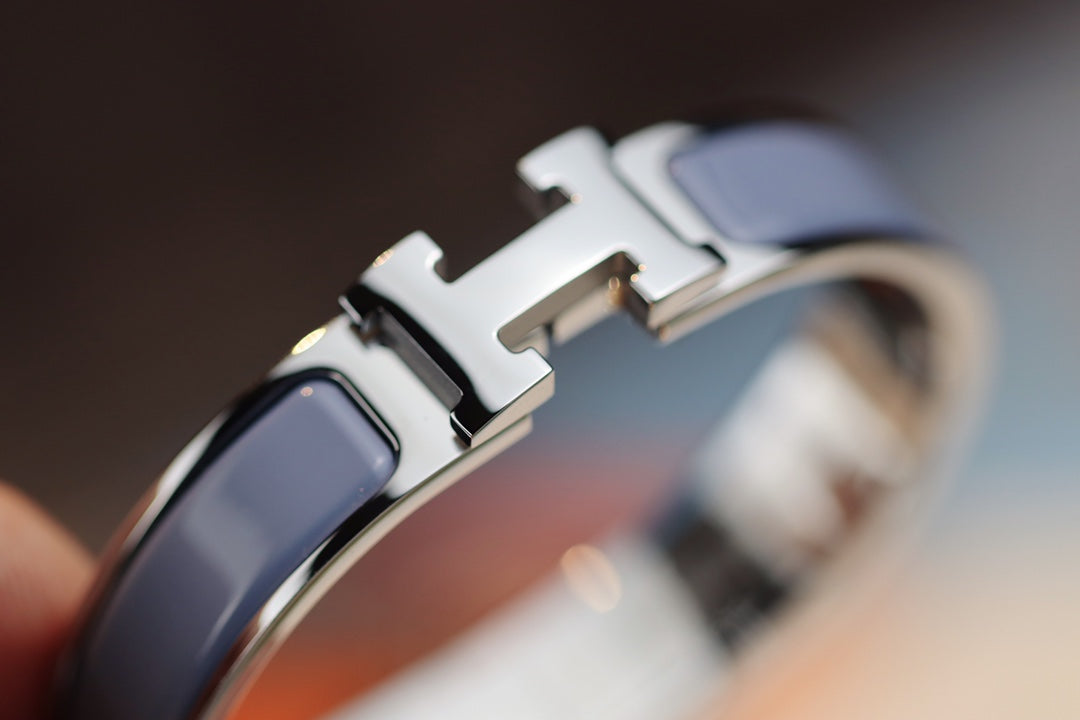 [Polaidi Jewelry]H BRACELET 12MM BLUE GRAY