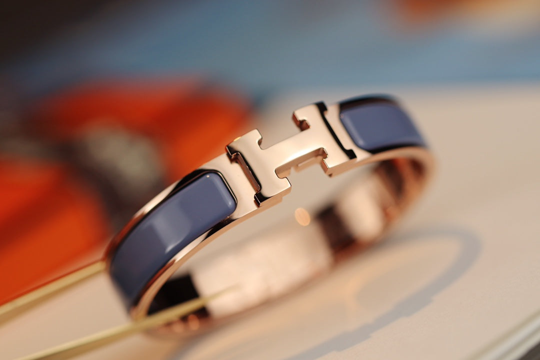 [Polaidi Jewelry]H BRACELET 12MM BLUE GRAY