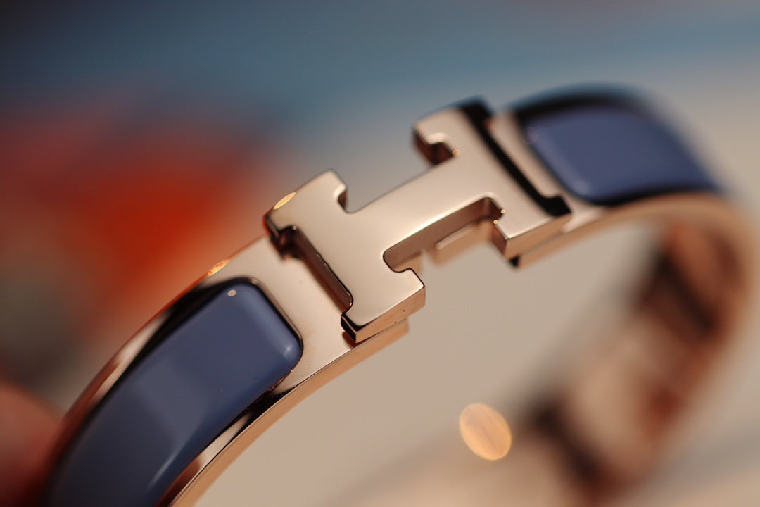 [Polaidi Jewelry]H BRACELET 12MM BLUE GRAY