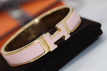 [Polaidi Jewelry]H BRACELET 12MM PINK