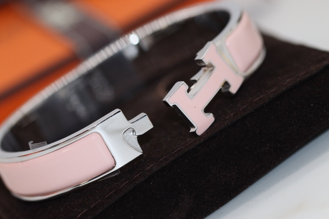 [Polaidi Jewelry]H BRACELET 12MM PINK