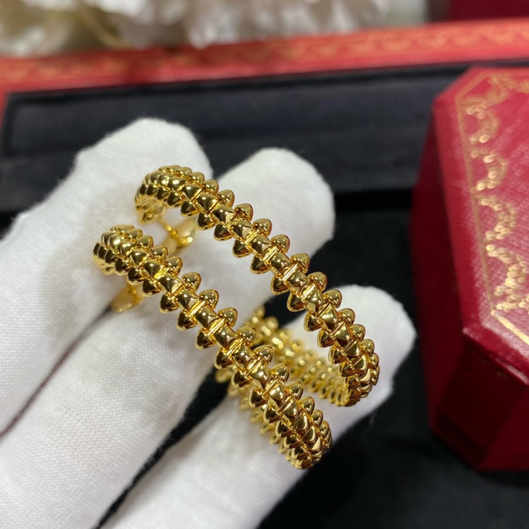 [Polaidi Jewelry]CLASH LARGE HOOP EARRINGS