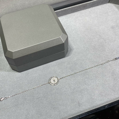 [Polaidi Jewelry]LUCKY MOVE DIAMOND PAVED BRACELET