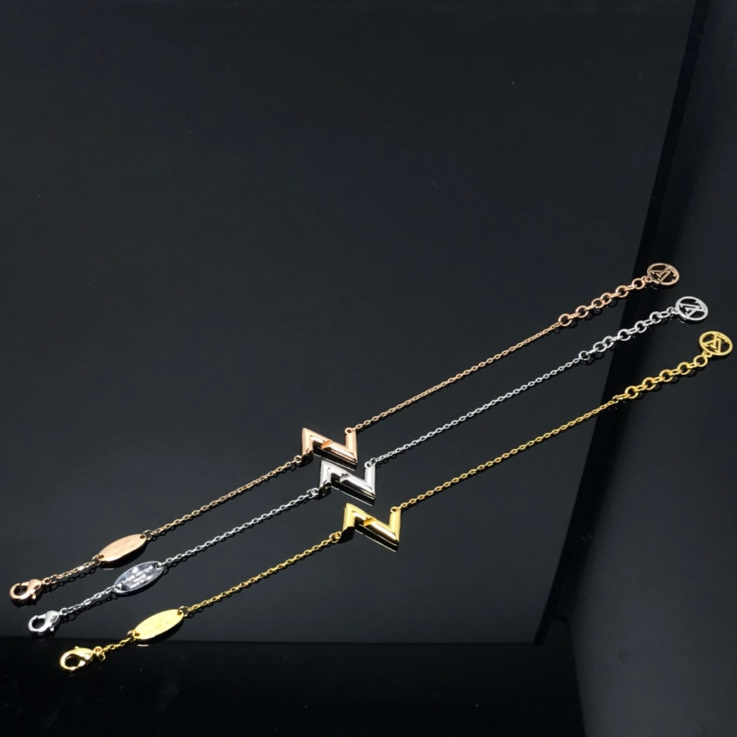 [Polaidi Jewelry]VOLT LV LOGO BRACELET