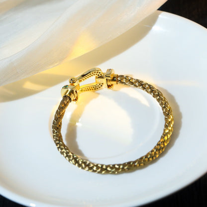 [Polaidi Jewelry]FORCE 10 GOLD GREEN DIAMOND PAVED