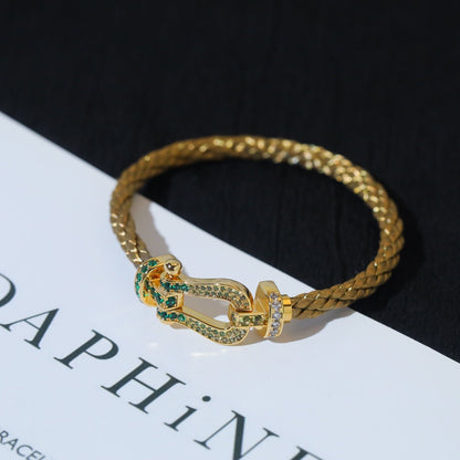 [：Polaidi Jewelry]FORCE 10 ゴールド グリーンダイヤモンドパヴェ
