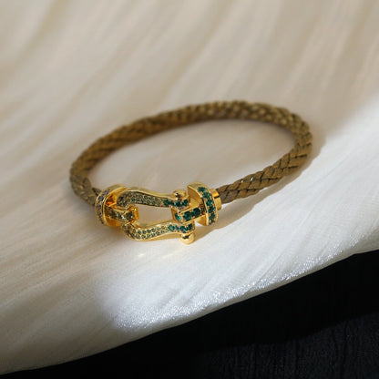 [：Polaidi Jewelry]FORCE 10 ゴールド グリーンダイヤモンドパヴェ