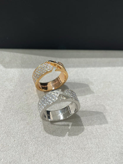 [Polaidi Jewelry]LIENS EVIDENCE  DIAMOND PAVED RING
