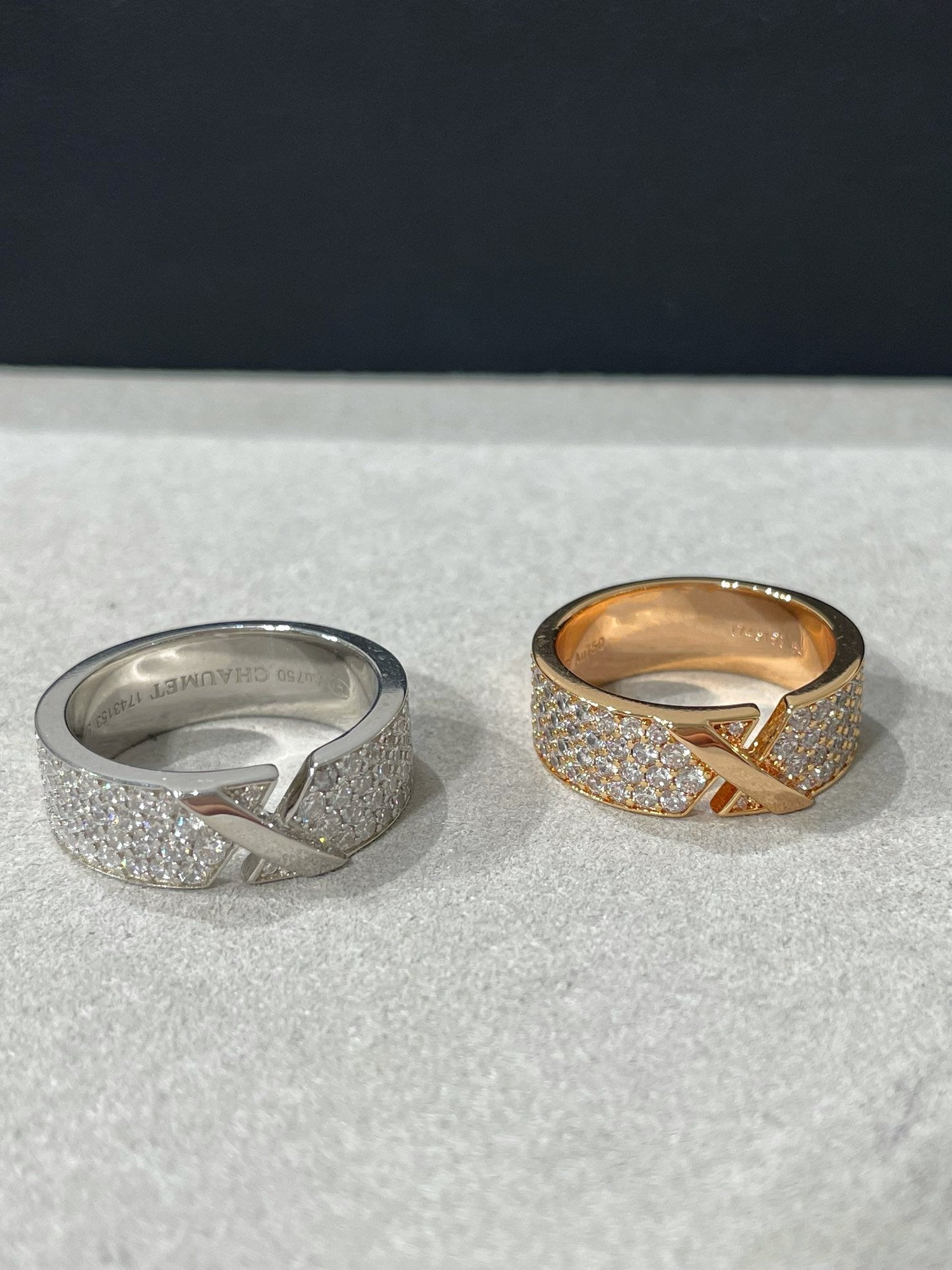 [Polaidi Jewelry]LIENS EVIDENCE  DIAMOND PAVED RING