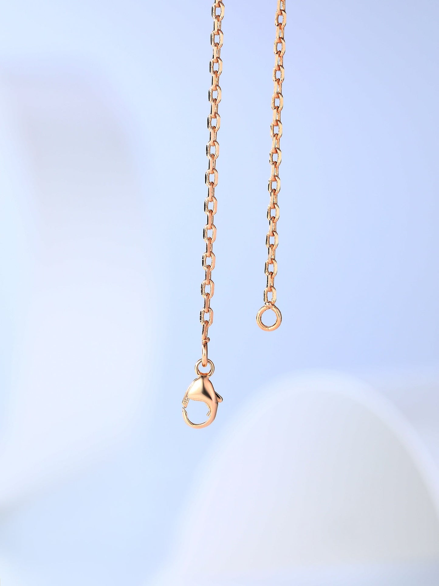 [Polaidi Jewelry]H CAGE PINK GOLD NECKLACE