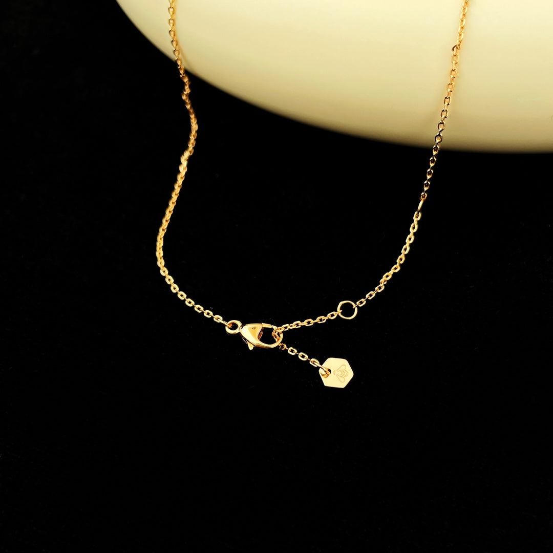 [Polaidi Jewelry]BEE MINI PEDANT DIAMOND NECKLACE