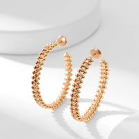 [Polaidi Jewelry ]CLASH HOOP EARRINGS