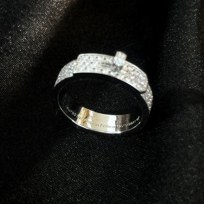 [：Polaidi Jewelry]KELLY SILVER DIAMOND RING