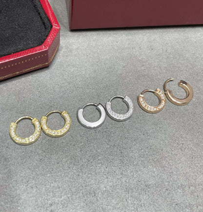 [Polaidi Jewelry]LOVE DIAMOND EARRINGS