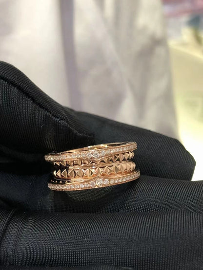 [Polaidi Jewelry]ZERO 1 ROCK DIAMOND PINK GOLD