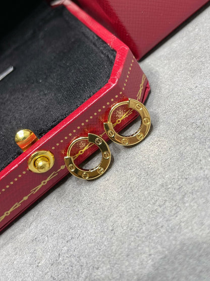 [Polaidi Jewelry]LOVE MINI EARRINGS