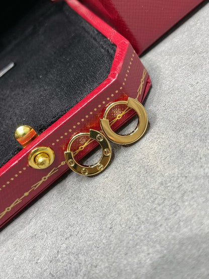 [：Polaidi Jewelry]LOVE MINI EARRINGS