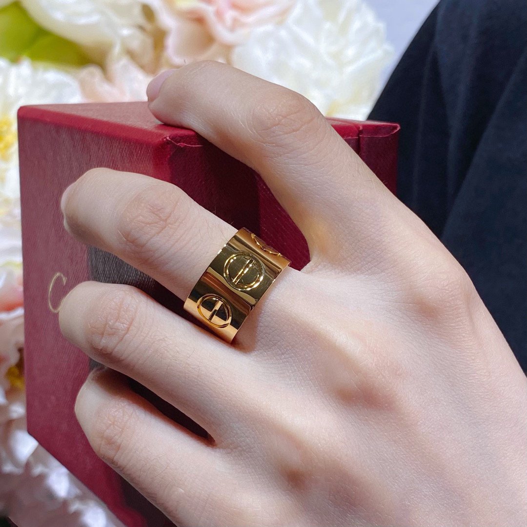 [Polaidi Jewelry]LOVE 11MM LARGE RING