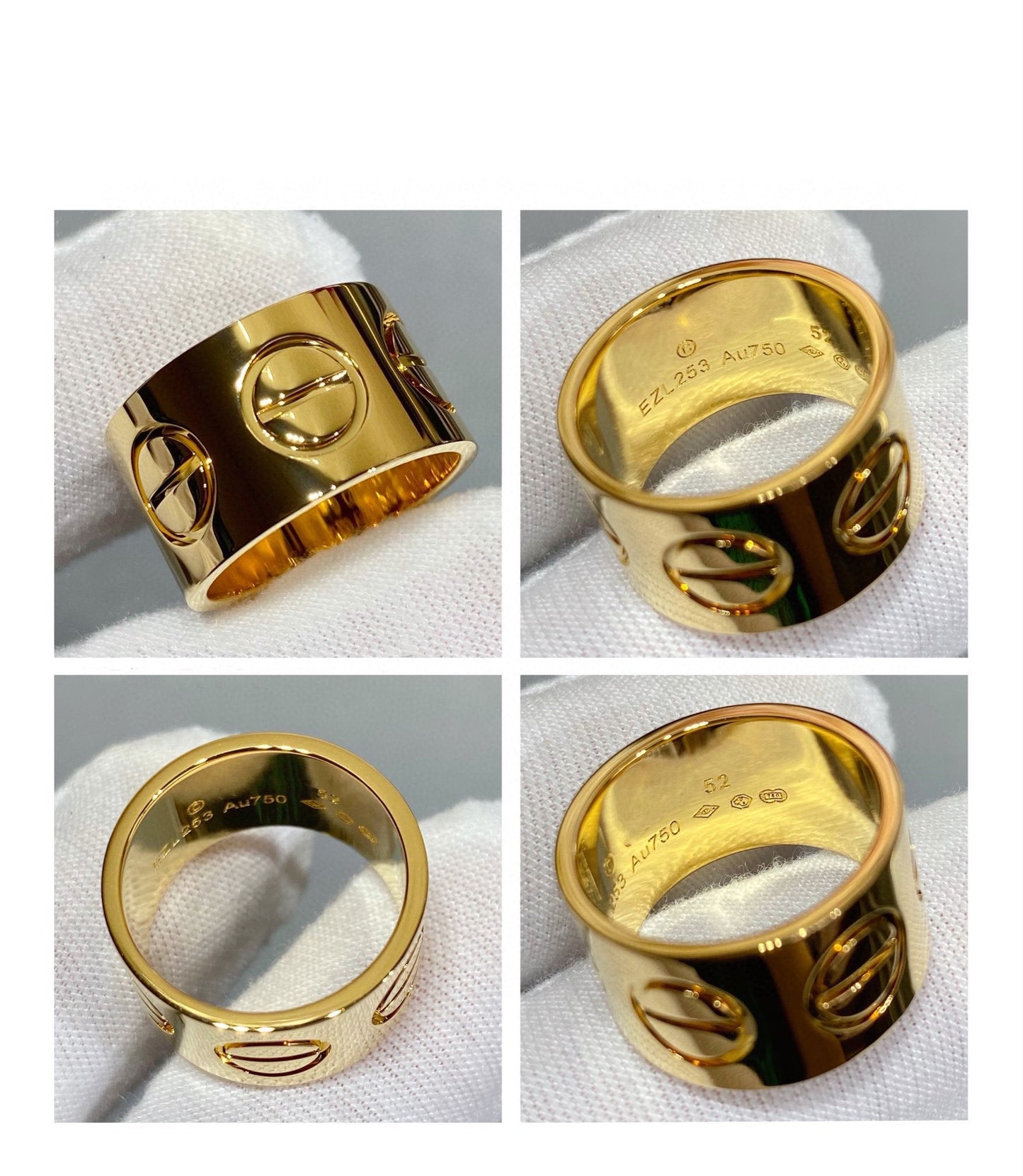 [：Polaidi Jewelry]LOVE 11MM LARGE RING