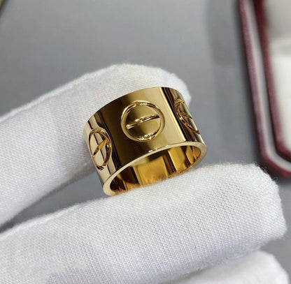 [：Polaidi Jewelry]LOVE 11MM LARGE RING