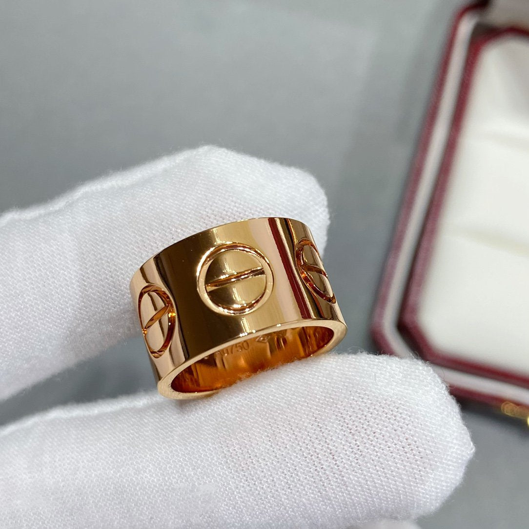 [：Polaidi Jewelry]LOVE 11MM LARGE RING
