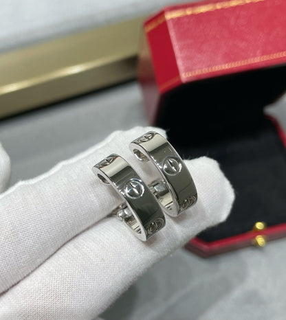 [：Polaidi Jewelry]LOVE 5.5MM EARRINGS