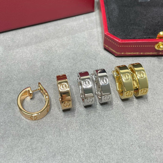 [Polaidi Jewelry]LOVE 5.5MM EARRINGS