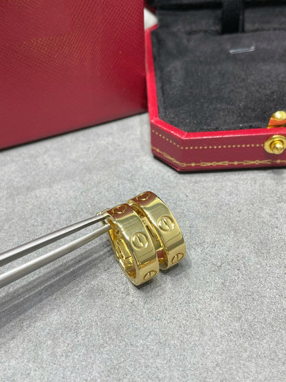 [Polaidi Jewelry]LOVE 5.5MM EARRINGS