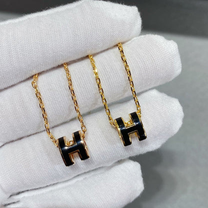 [：Polaidi Jewelry]MINI POP H NECKLACE