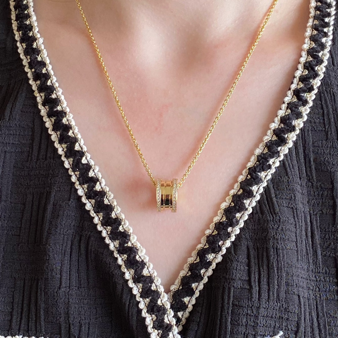[Polaidi Jewelry]ZERO 1 DIAMOND NECKLACE