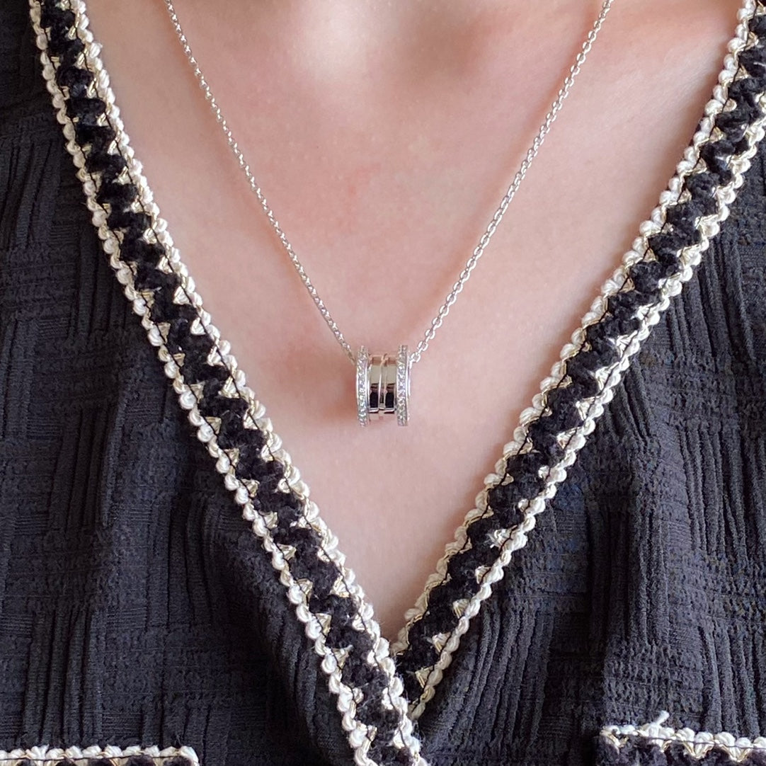 [Polaidi Jewelry]ZERO 1 DIAMOND NECKLACE