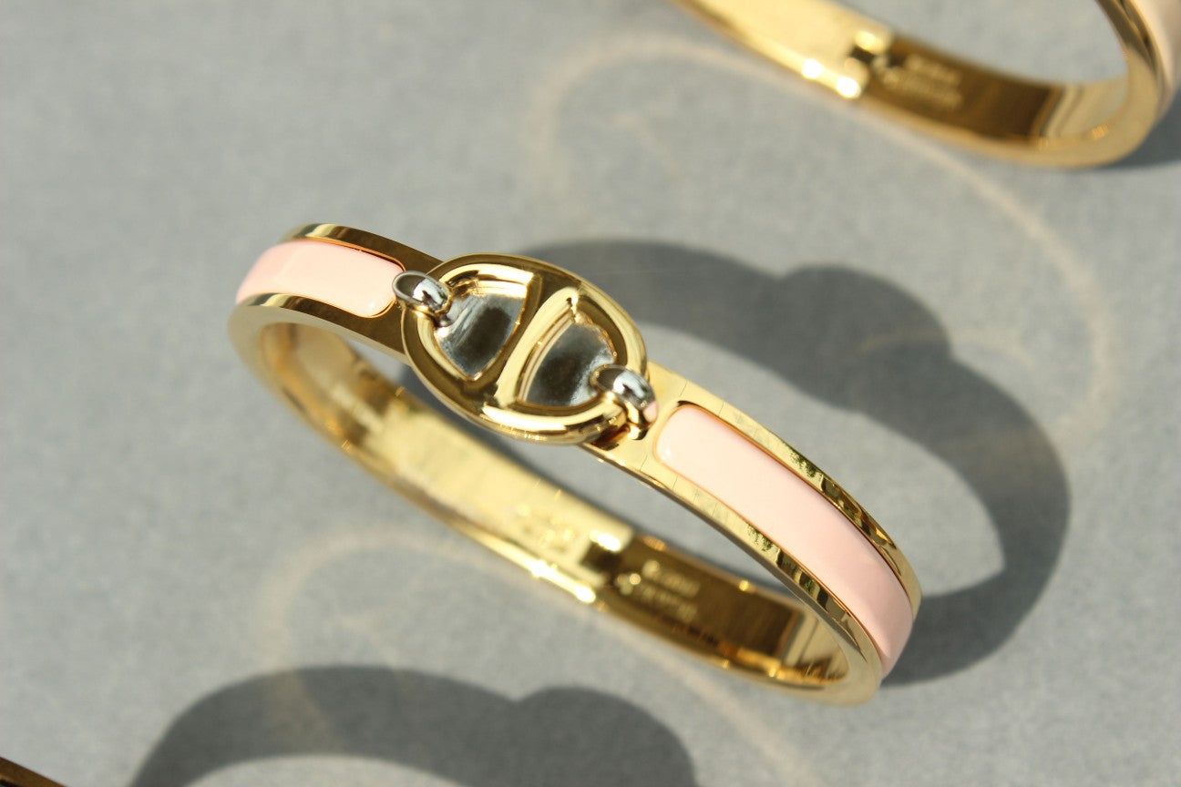 [Polaidi Jewelry]CLIC CHAINE GOLD BRACELET