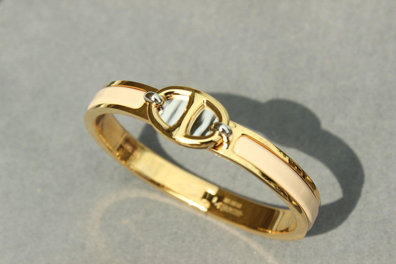 [：Polaidi Jewelry]CLIC CHAINE GOLD BRACELET