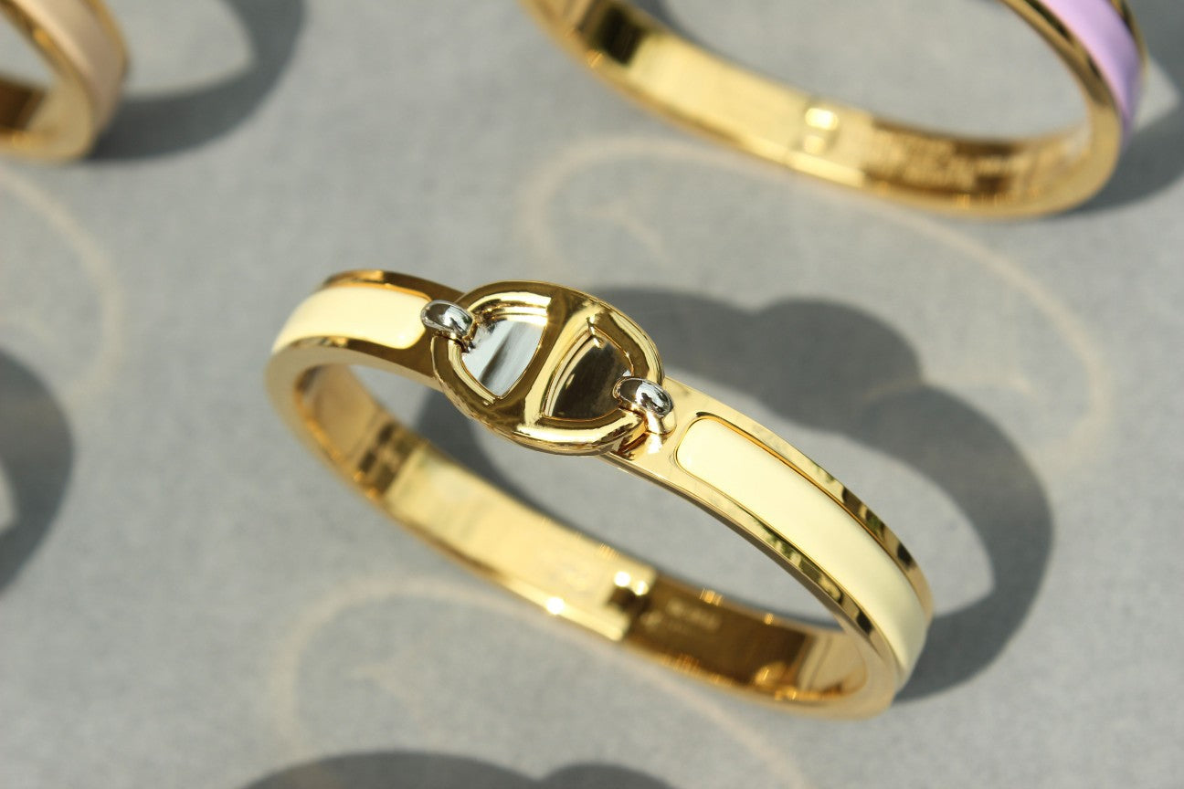 [Polaidi Jewelry]CLIC CHAINE GOLD BRACELET