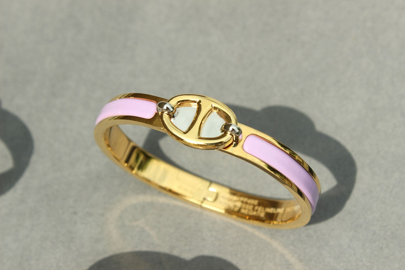 [：Polaidi Jewelry]CLIC CHAINE GOLD BRACELET