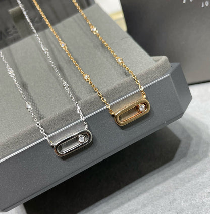 [Polaidi Jewelry]MOVE UNO DIAMOND NECKLACE
